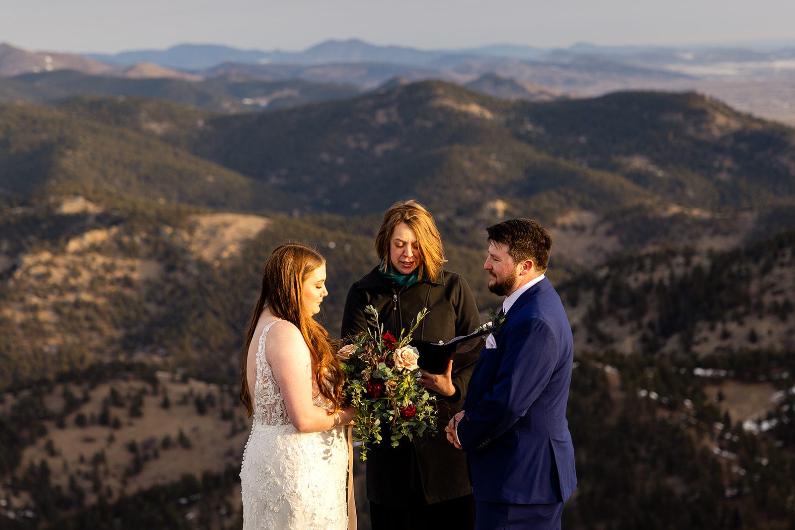 A Lost Gulch elopement ceremony with videography.